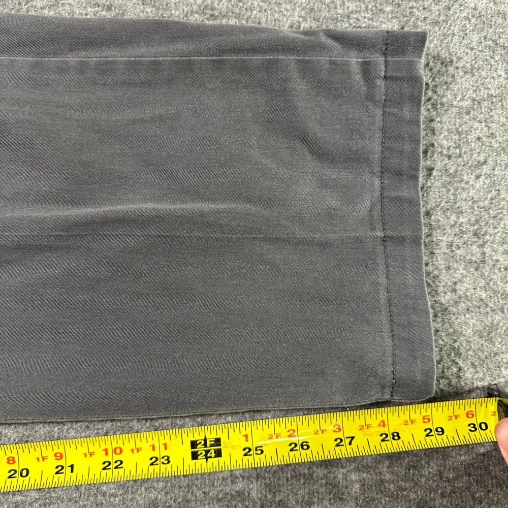 Lee Pants Total Freedom Men's 34x29 Relaxed Fit Gray‎ Chino Trousers - Picture 6 of 7